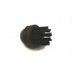 Kleine Rundbürste schwarz Nylon Ecolux/Ökolux